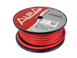 Силовой кабель Aura PCS-335R (20м бухта, красный)