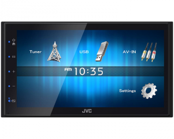 Автомагнитола JVC KW-M14 DVD (2din с экраном)