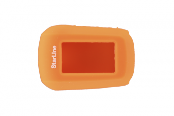 Чехол для брелока Старлайн A62/А64/А92/А94, силиконовый, оранжевый