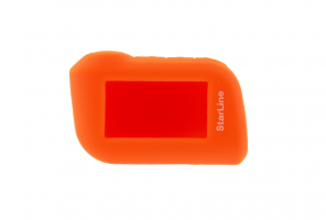 Чехол для брелока Старлайн A93, силиконовый, оранжевый