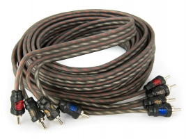 Межблочный кабель Aura RCA-0450 (5 метров, 4 кан)