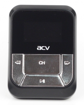 FM-трансмиттер ACV  FMT-112  жк-дисплей/USB/microSD