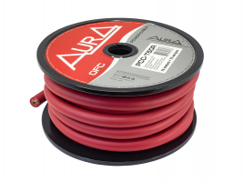 Силовой кабель Aura PCC-T50R (10м бухта, красный)