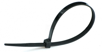 Стяжка кабельная 2,5*200мм черная K-200M/Italy (100 шт.)