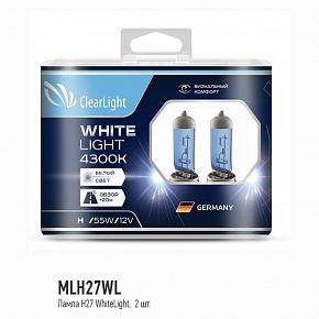Галогенная лампа Clearlight WhiteLight H27 12V-27W (2шт.)
