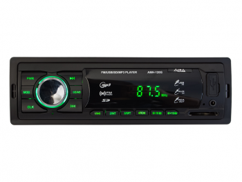 Автомагнитола Aura AMH-120G USB, зелёная