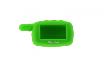 Чехол для брелока Старлайн A4/А6/А8/А9, силиконовый, зеленый