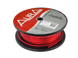 Силовой кабель Aura PCS-306R (75м бухта, красный)