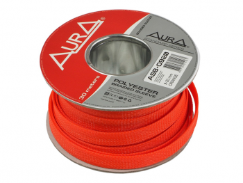 Кабельная оплётка Aura ASB-O920 полиэстер 9-20мм, оранжевая