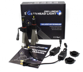 Комплект светодиодных ламп головного света 5G H3 (светодиоды PHILIPS)