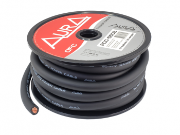 Силовой кабель Aura PCC-550B (10м бухта, черный)